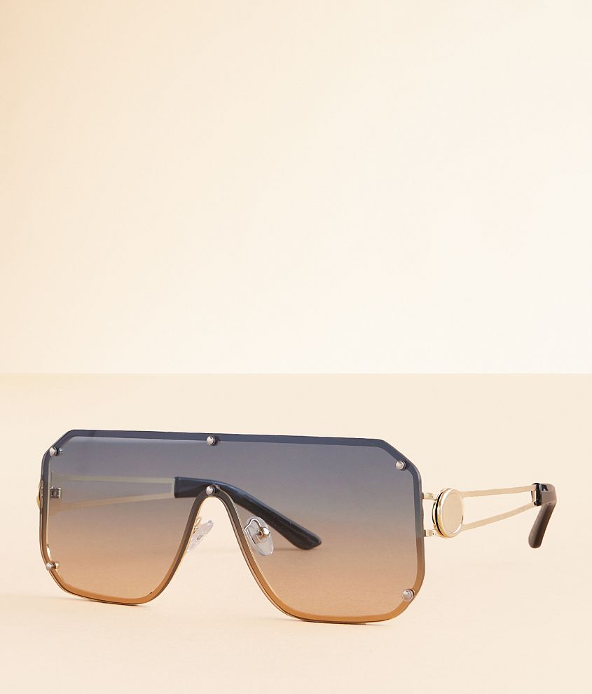 BKE Gradient Shield Sunglasses front view