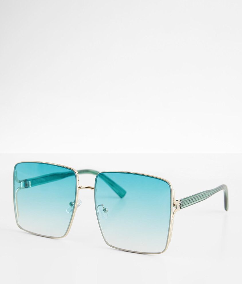 BKE Oversized Square Sunglasses front view