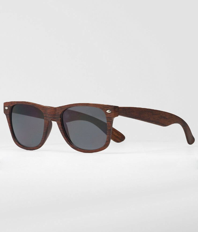 BKE Bali Wood Sunglasses front view