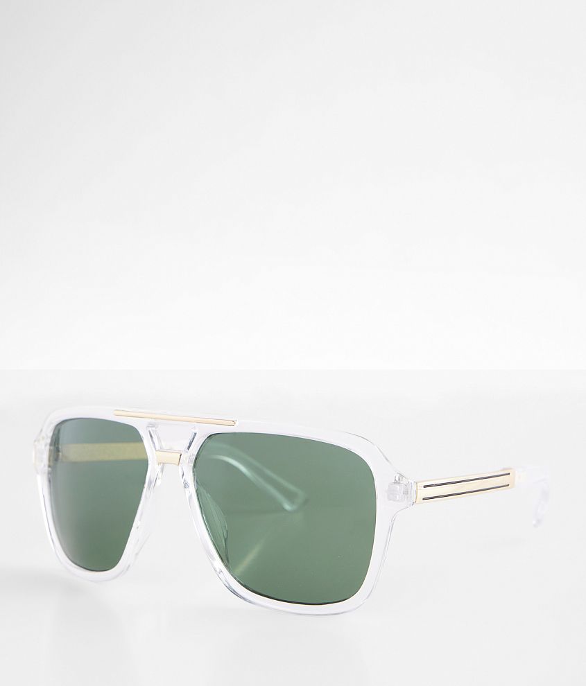 BKE Clear Sunglasses front view