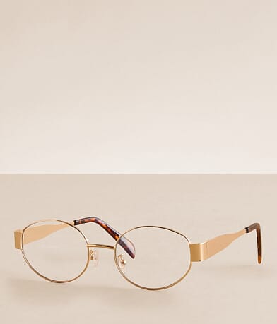 BKE Round Blue Light Blocking Glasses front view