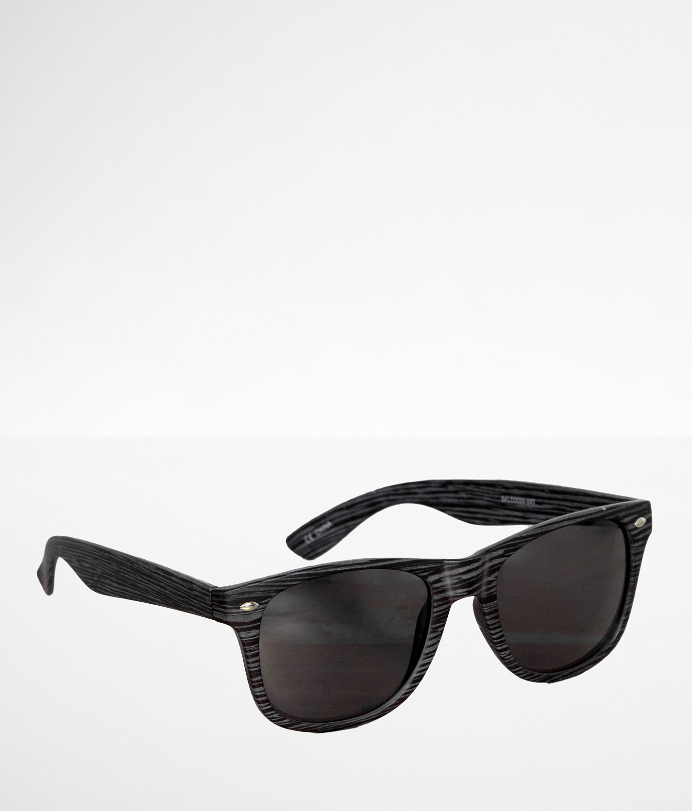 BKE Bali Wood Sunglasses Men's Sunglasses & Glasses in Black Buckle