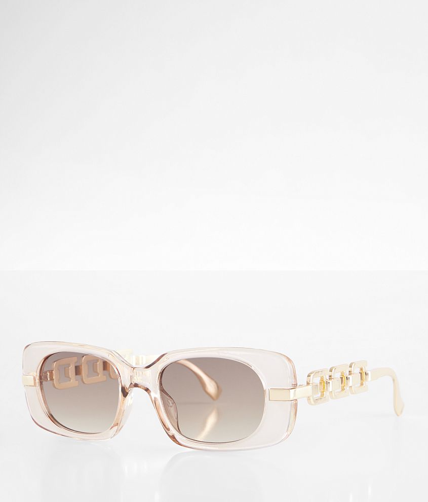 BKE Transparent Square Sunglasses