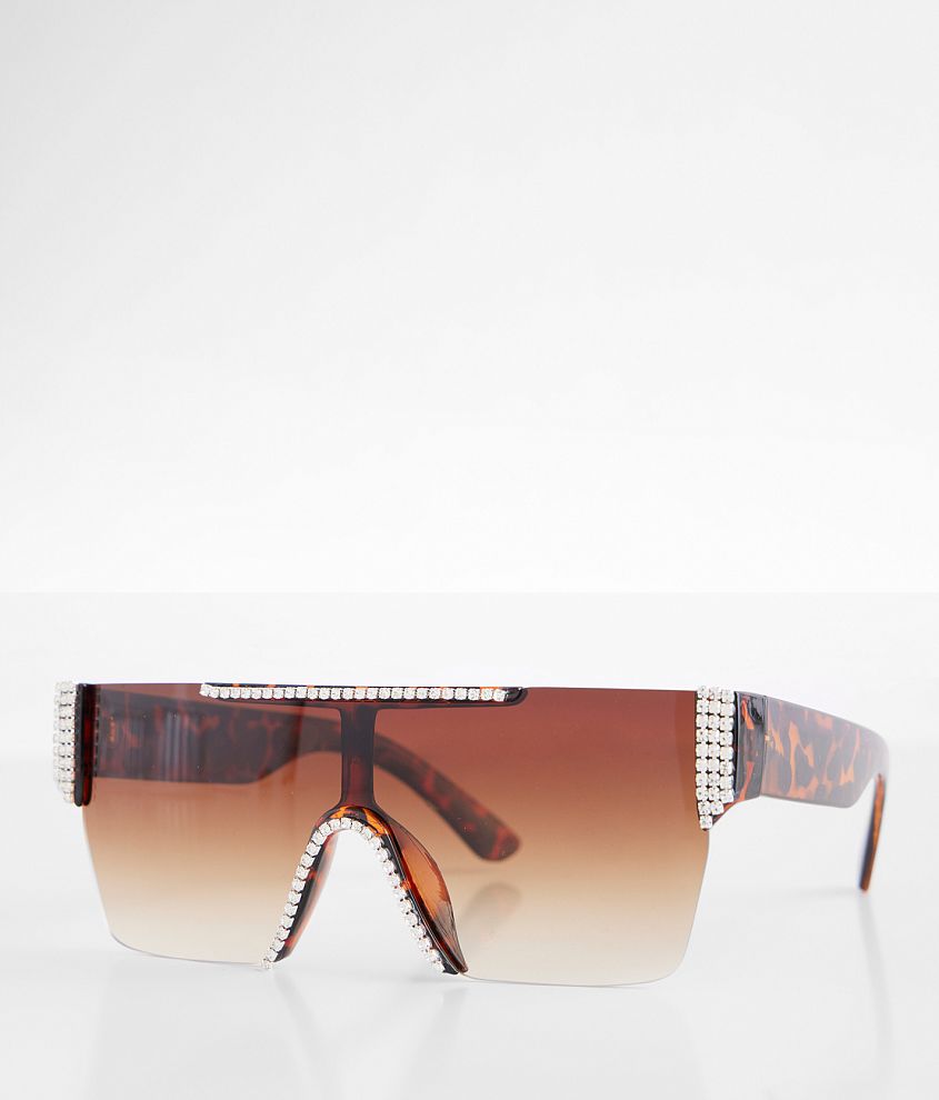 BKE Glitz Shield Sunglasses