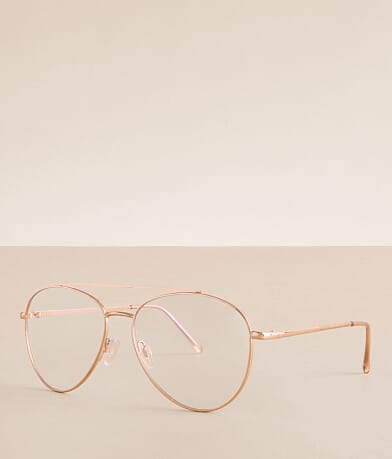 BKE Aviator Blue Light Glasses front view