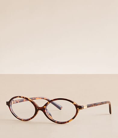 BKE Tort Blue Light Glasses front view