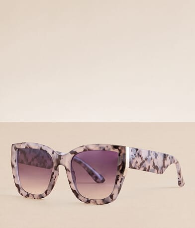 BKE Tort Cat Eye Sunglasses front view