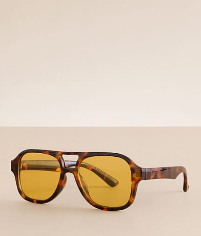 BKE Retro Aviator Sunglasses front view