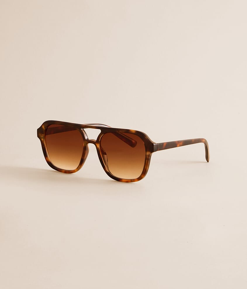 Tort Aviator Sunglasses - thumbnail 2