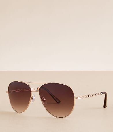 BKE Gradient Aviator Sunglasses front view