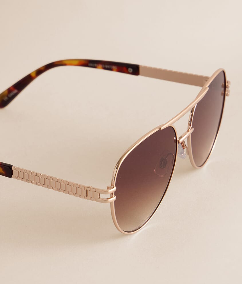 Gradient Aviator Sunglasses - thumbnail 3