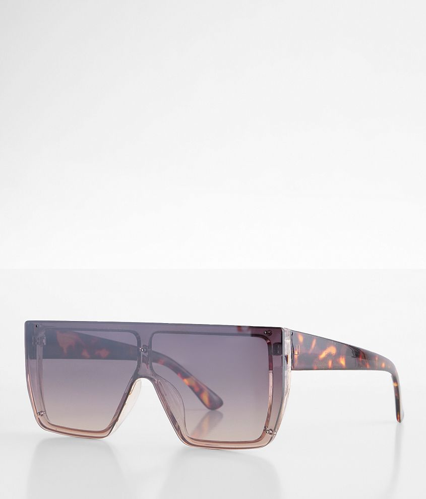 BKE Tort Shield Sunglasses front view