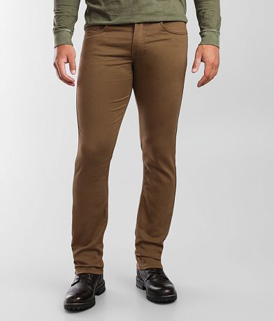 Outpost Makers Slim Straight Stretch Pant - Men's Pants in Khaki