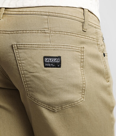 Ezekiel Now Denim Stretch Short back pocket view