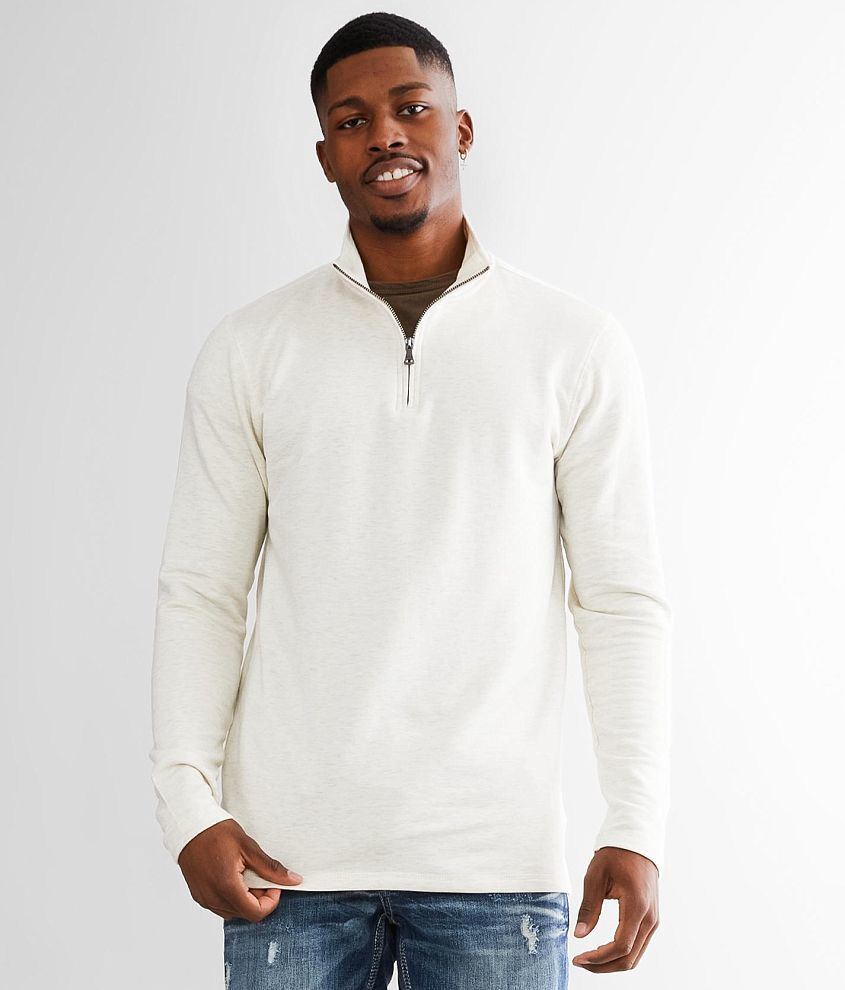 BKE Mock Neck Pullover front view