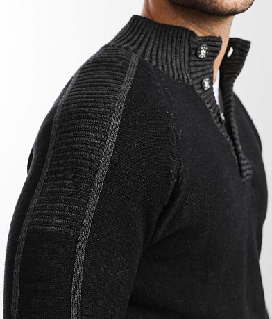 BKE Charles Henley Sweater misc detail 1 view