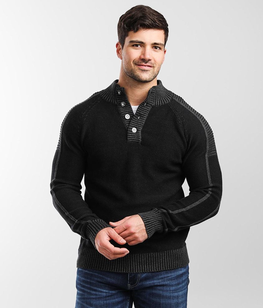 Henley sweater on sale