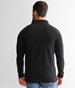 BKE Quarter Zip Pullover - Men's Sweatshirts in Black | Buckle