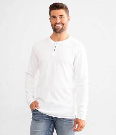 BKE Thermal Henley front view