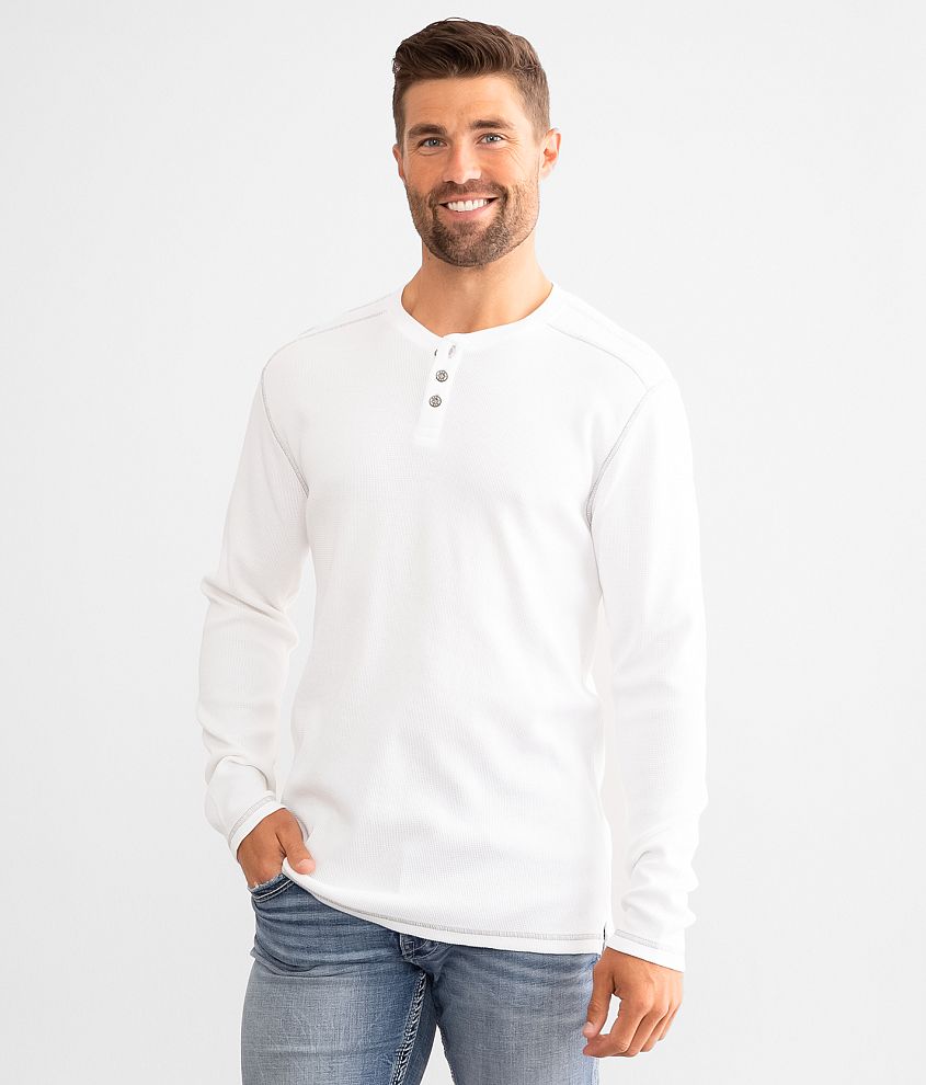 BKE Thermal Henley front view