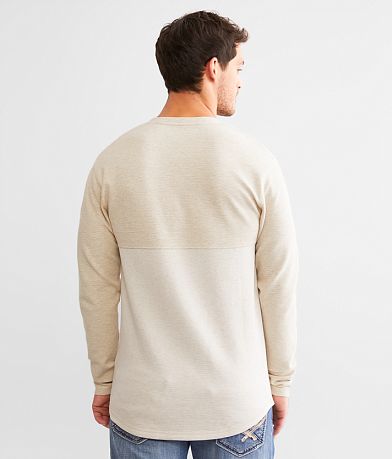BKE Color Block Henley BACK