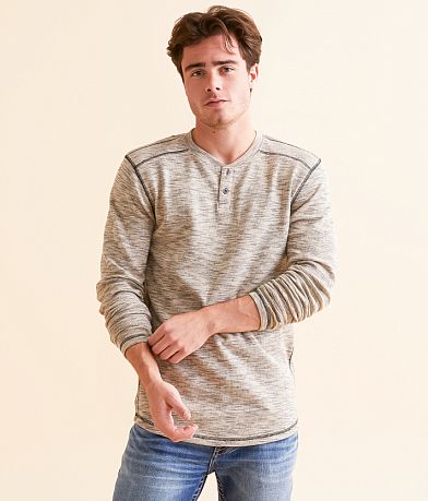 BKE Marled Henley front view