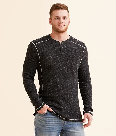 BKE Marled Henley front view