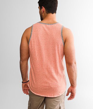 BKE Striped Tank Top back view