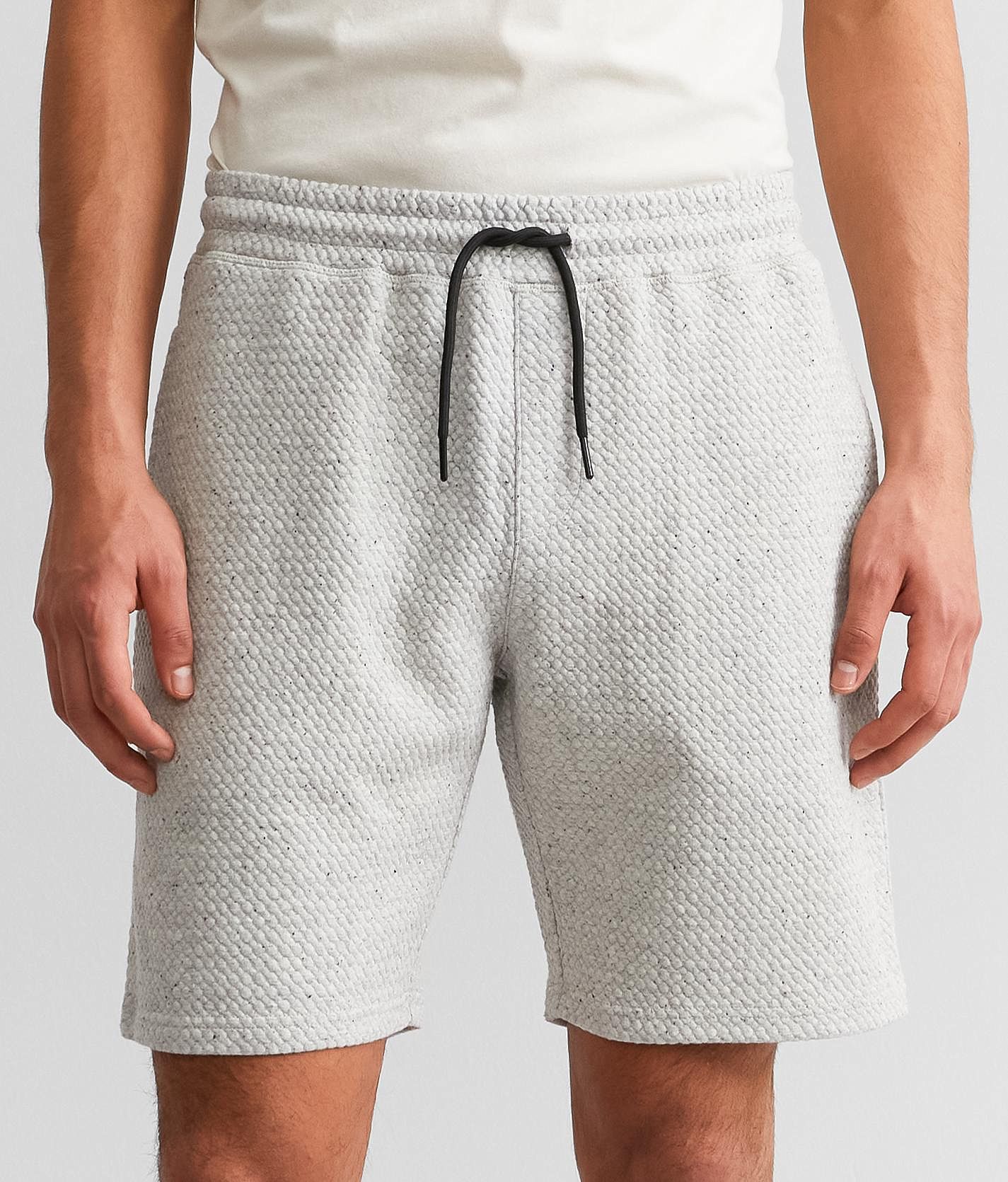 BKE Textured Knit Short - Men's Loungewear in Oatmeal