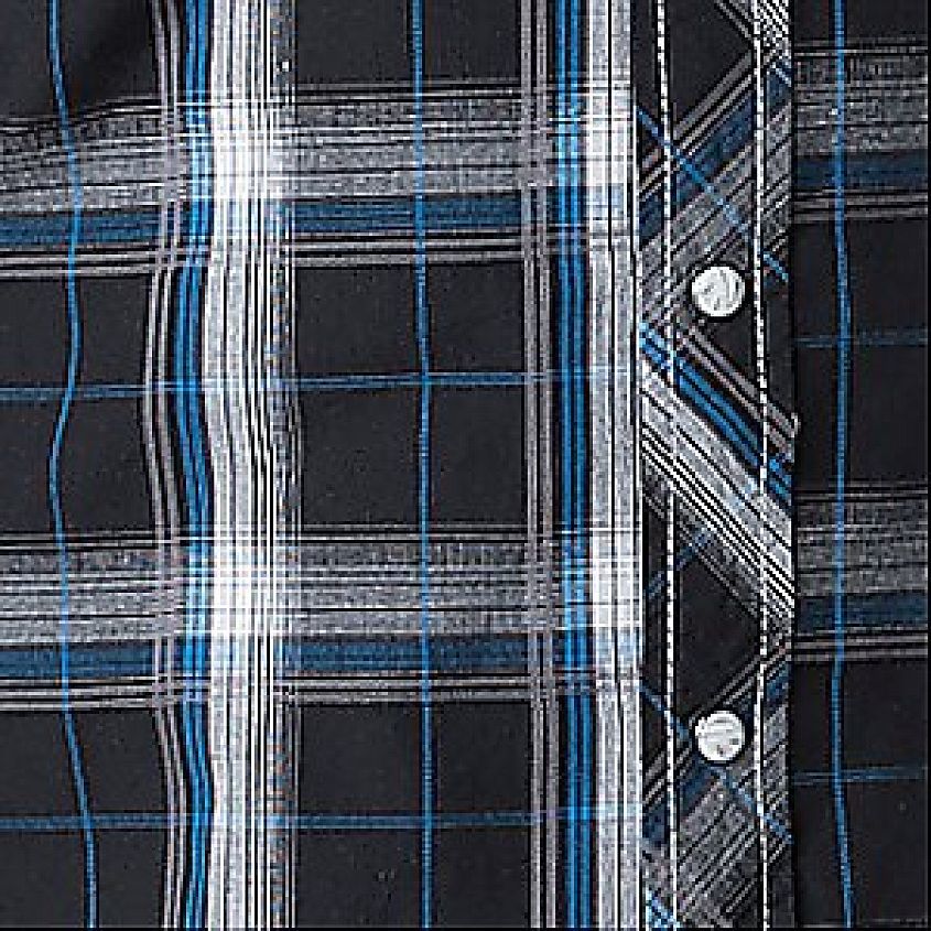 Blue Black White