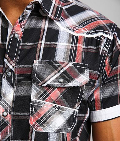 BKE Plaid Standard Shirt misc detail 1 view