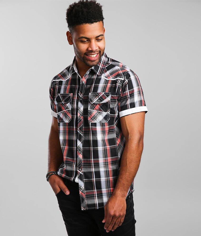 BKE Plaid Standard Shirt