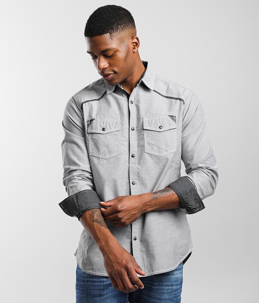 BKE Solid Standard Shirt front view