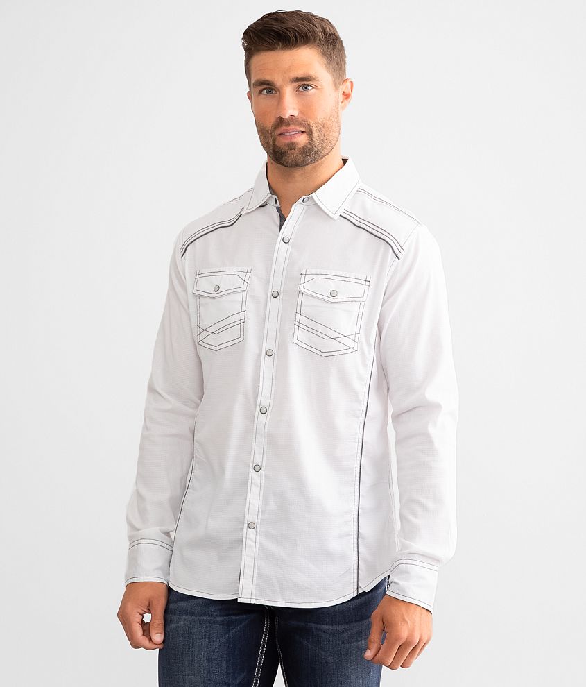 BKE Solid Standard Shirt front view