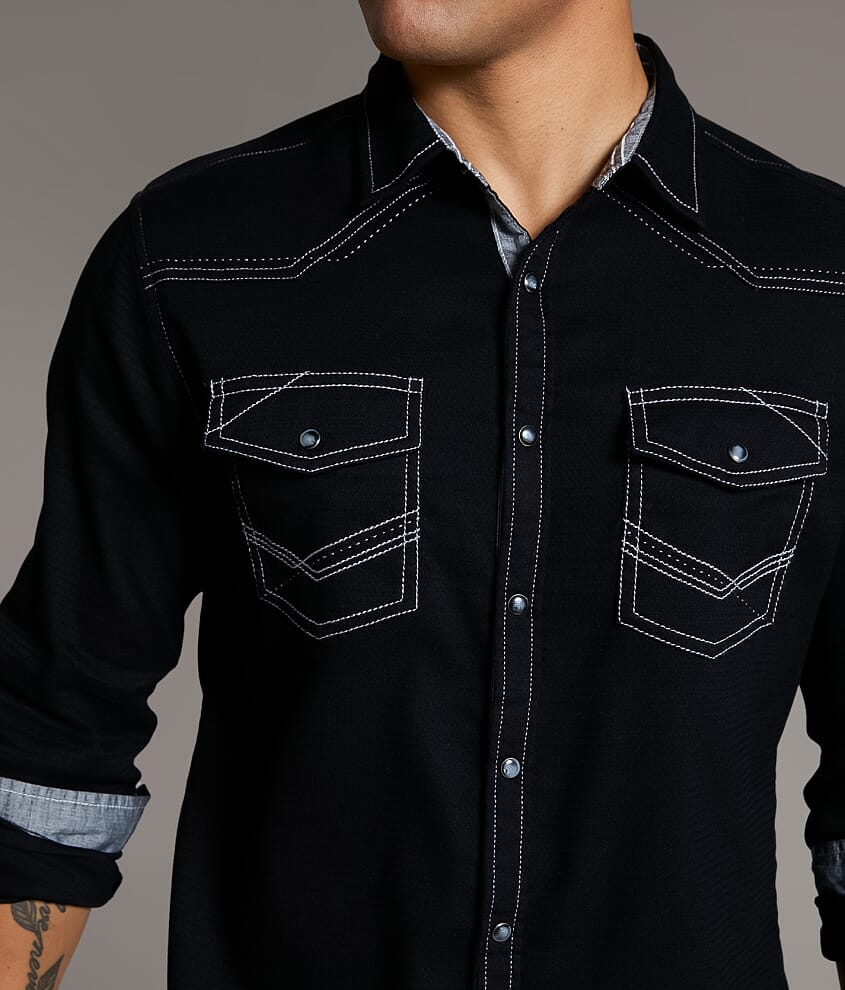 Solid Athletic Stretch Shirt