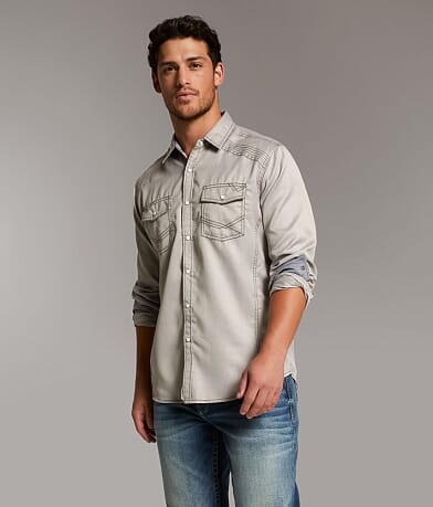 BKE Embroidered Athletic Shirt front view