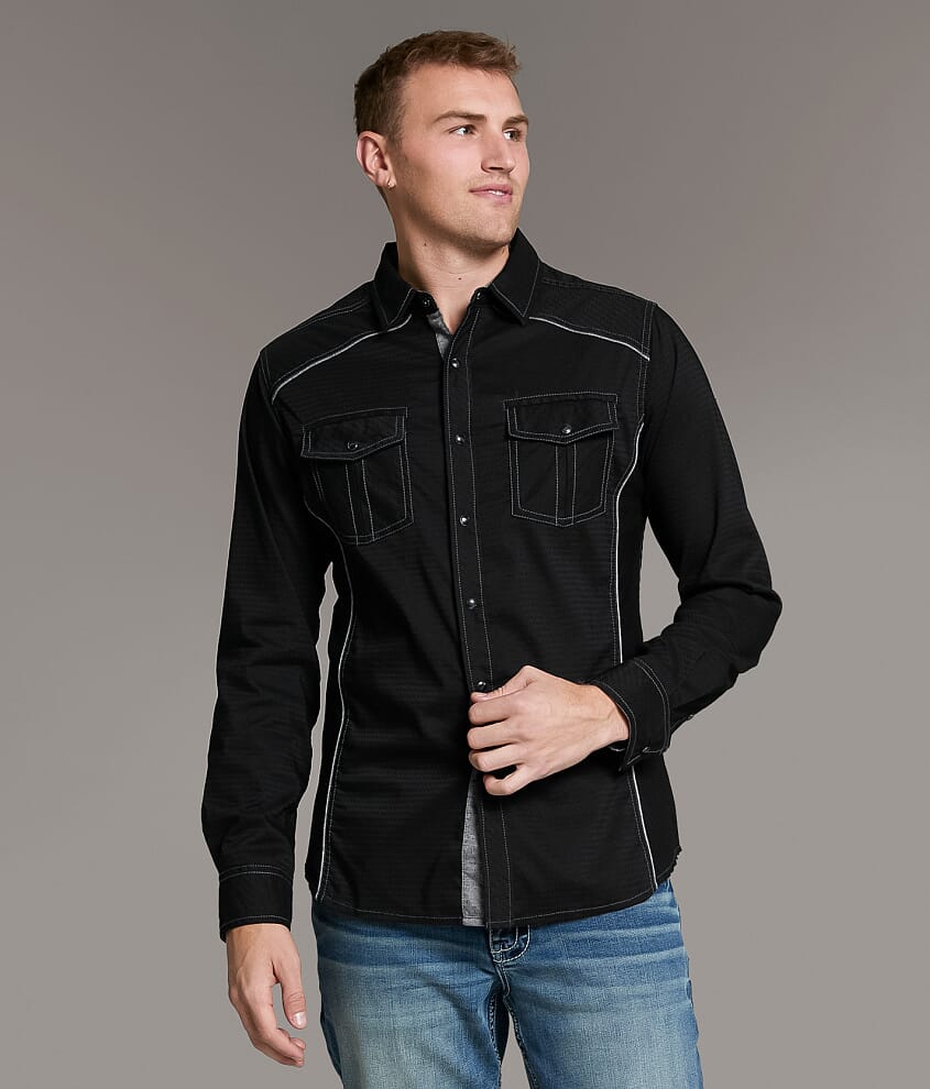 Textured Standard Stretch Shirt