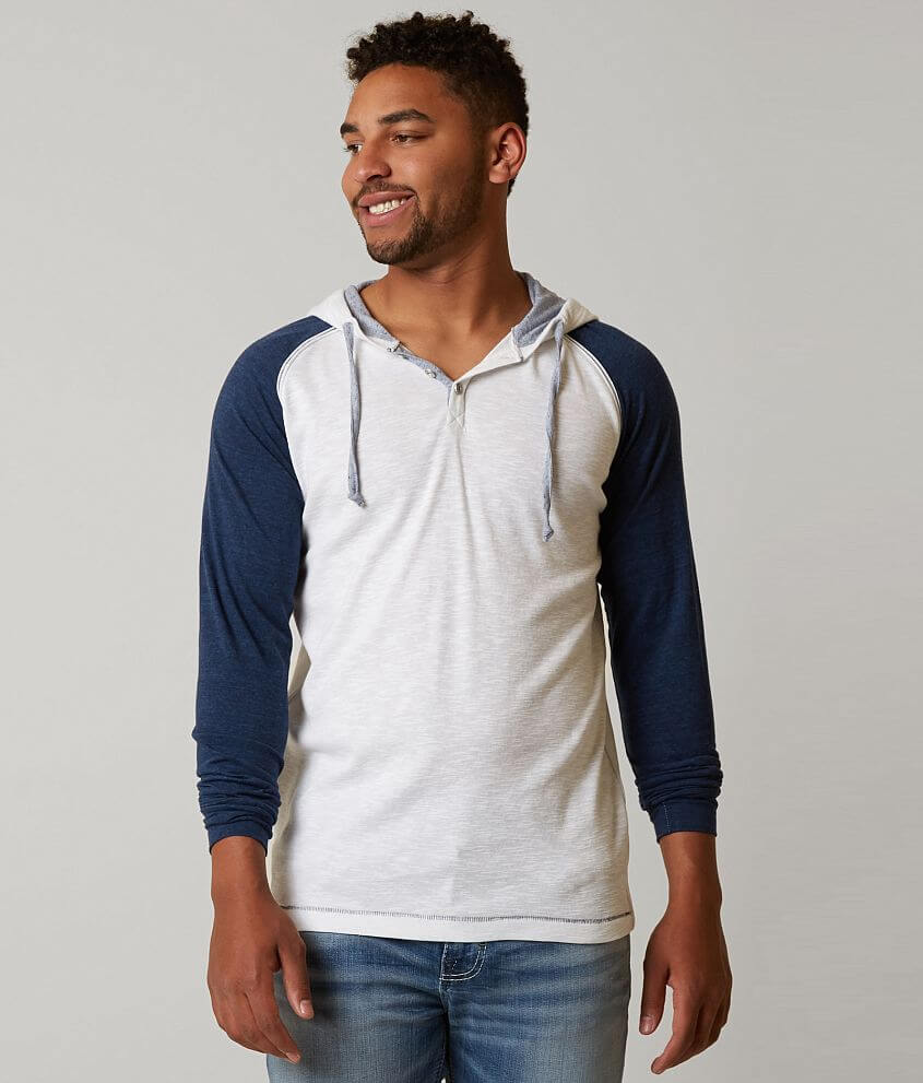 BKE Calhoun Henley Hoodie Men's BKE Thermal Henley Hoodie Men's