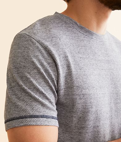 BKE Textured Knit T-Shirt misc detail 1 view