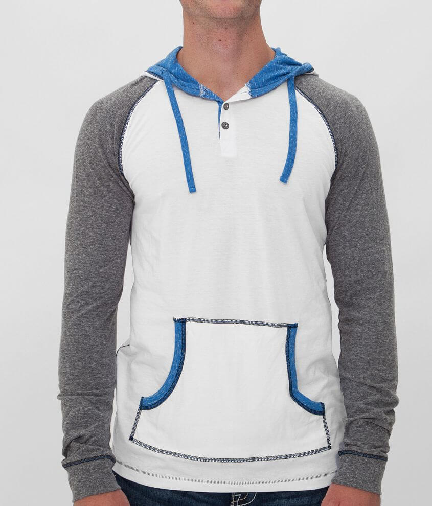 BKE Gifford Henley Hoodie front view