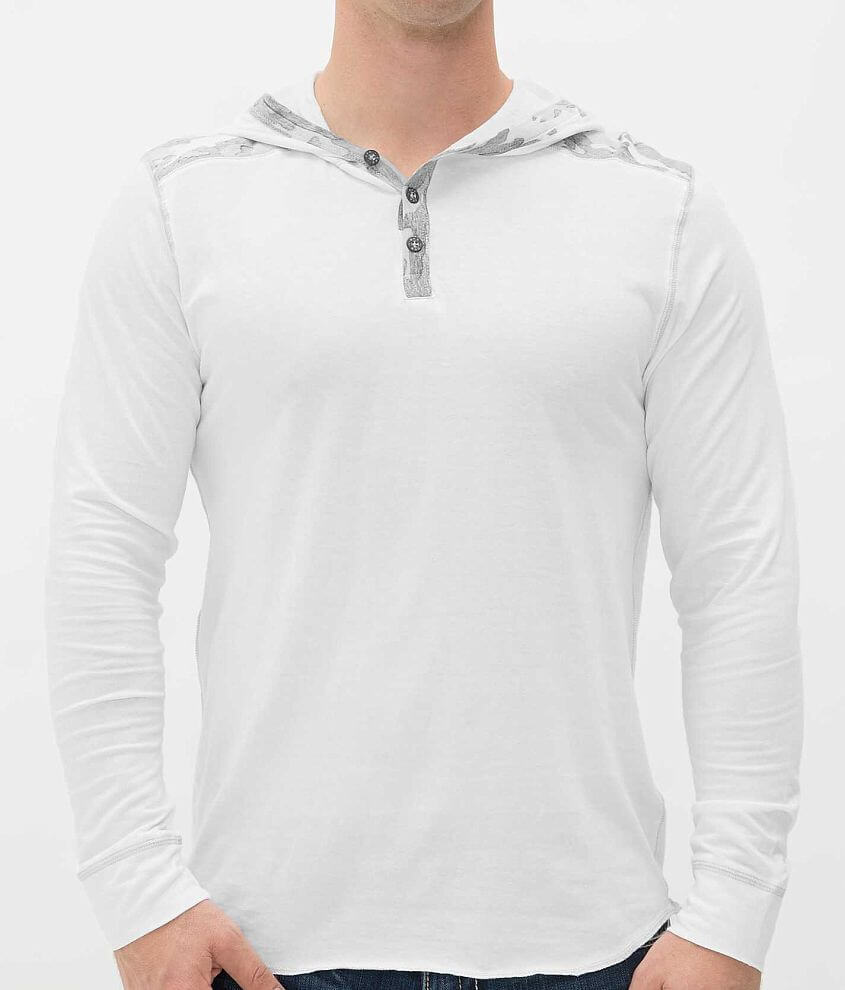 BKE Trooper Henley Hoodie front view