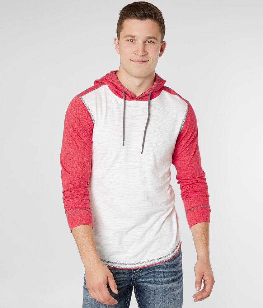 BKE Raw Edge Hoodie front view