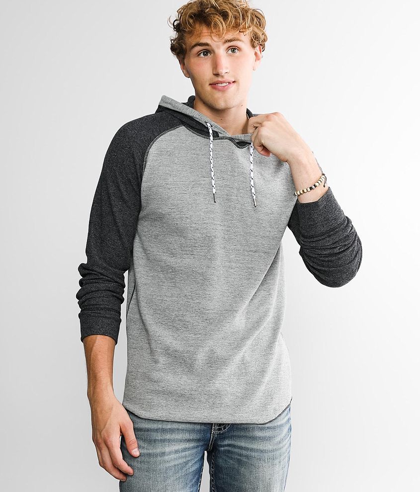 Raglan sleeve hooded online sweatshirt