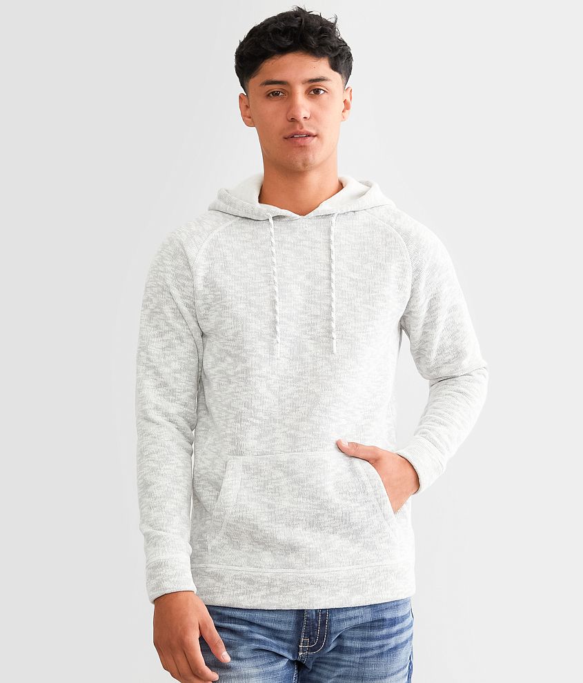 White knit clearance hoodie