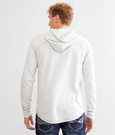 BKE Textured Knit Hoodie back view