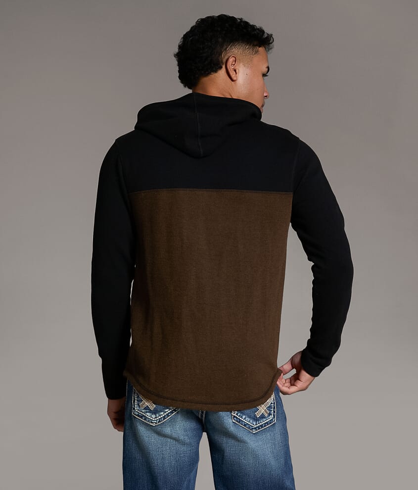 Color Block Thermal Hoodie