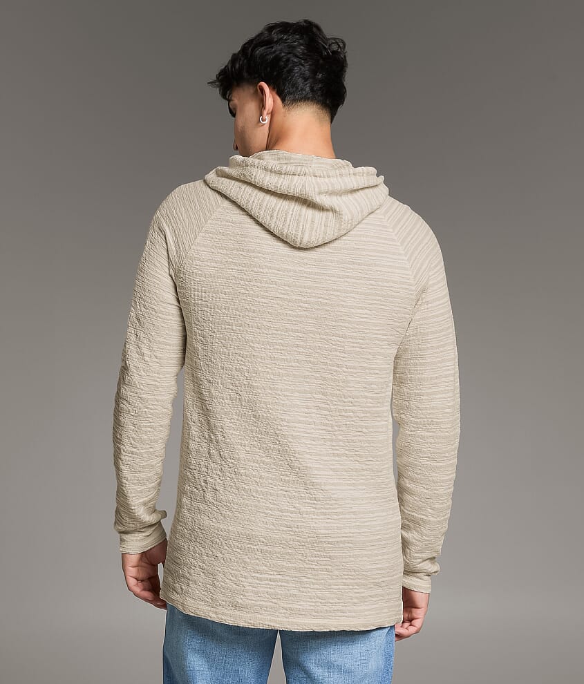 Snap Henley Hoodie