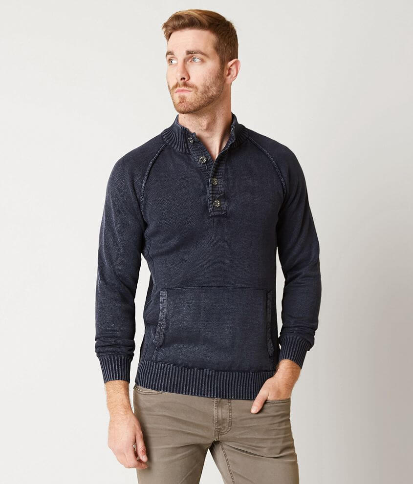 BKE Asher Henley Sweater front view