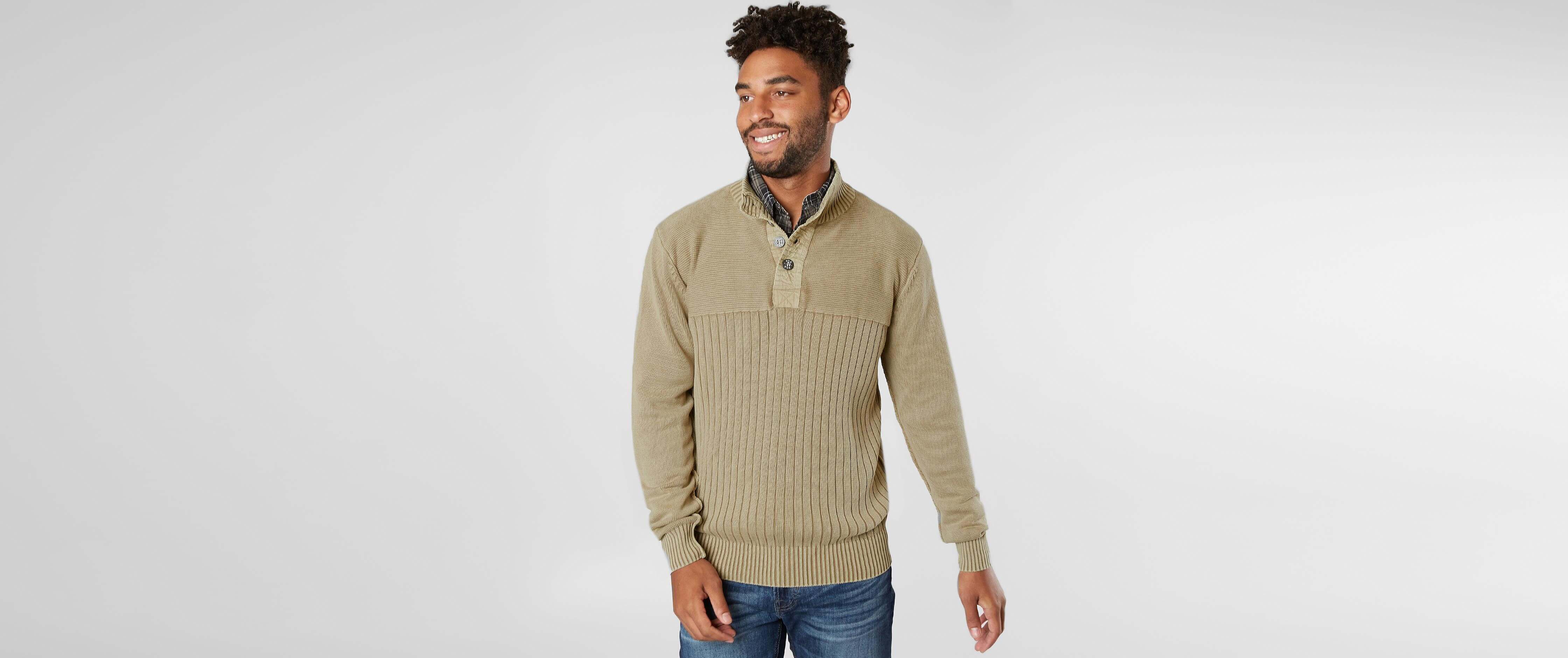 BKE Mountain Henley Sweater