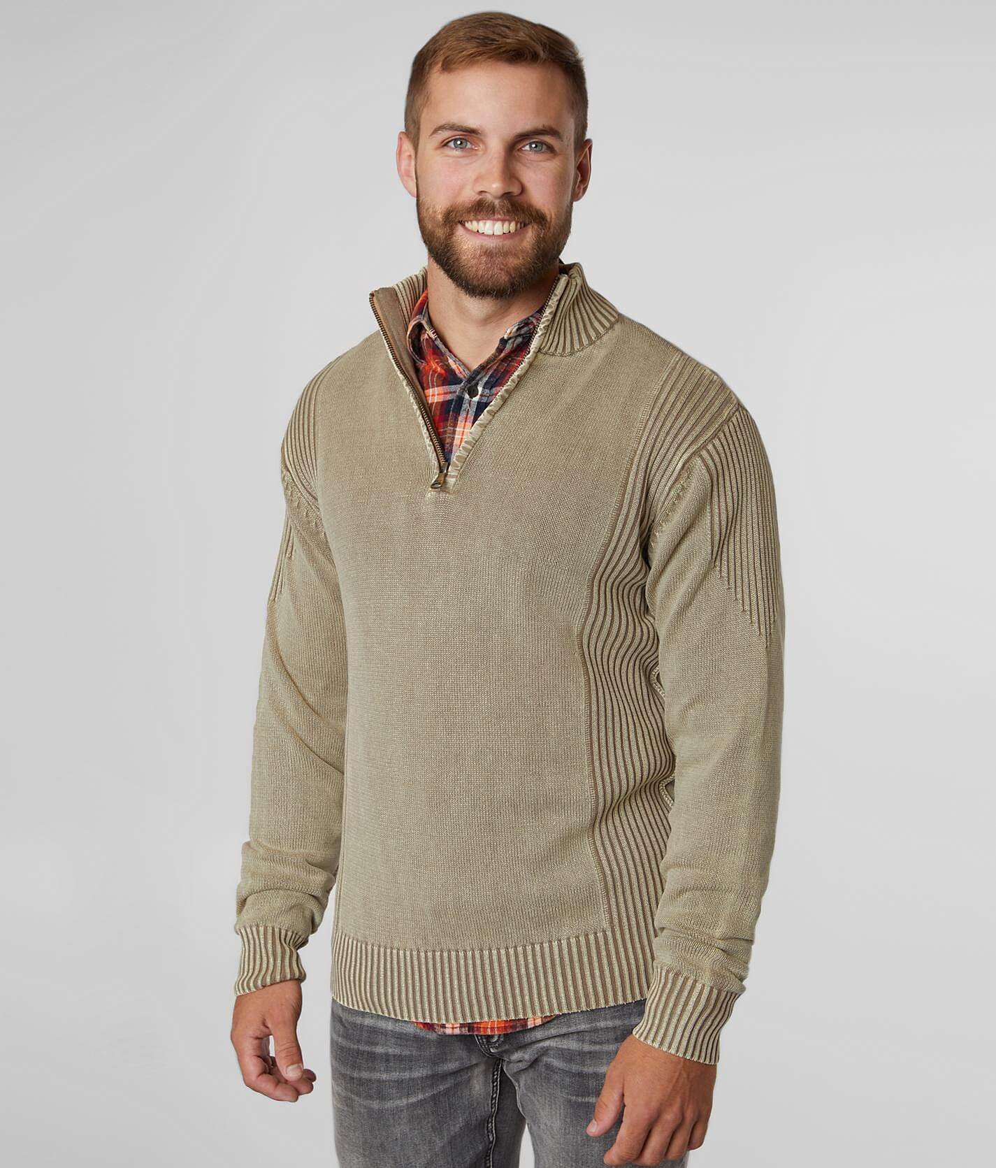 quarter zipper sweater